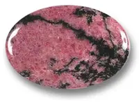 Pink Rhodonite Cabochon