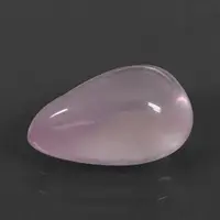 Pink Rose Quartz Pear Cab