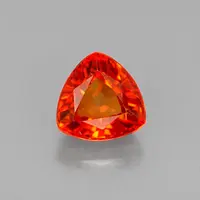Deep Reddish Orange Sapphire