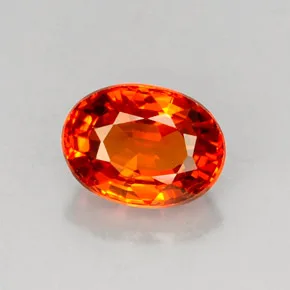 Orange-red Spessartite Garnet