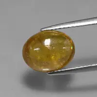 Brown Sphene Cabochon