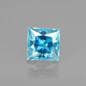 Bright Blue Zircon