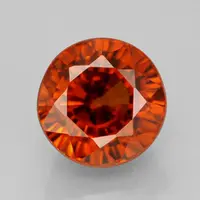 Brownish-Orange Zircon