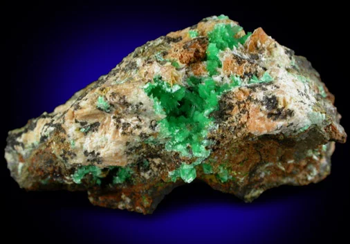 Bright Green Annabergite Pocket