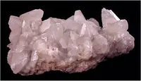 White Calcite Crystal Aggregate
