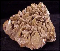 Cluster of Brown Calcite Scalenohedrons
