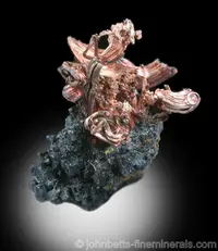 Silver on Acanthite