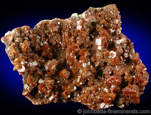 Dense Brown Vanadinite Cluster