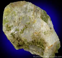 Pyromorphite on Quartz