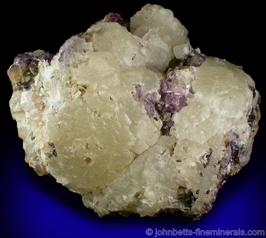 Witherite with Fluorite