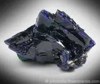 Sharp Azurite Crystals