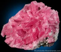 Rhodochrosite with Pyrite