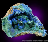 Cyanotrichite and Brochantite