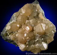 Cerussite on Galena
