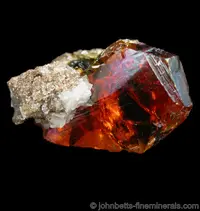 Red Gemmy Sphalerite