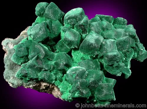 Malachite Pseudomorphs after Azurite