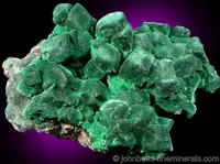 Malachite Pseudomorphs after Azurite