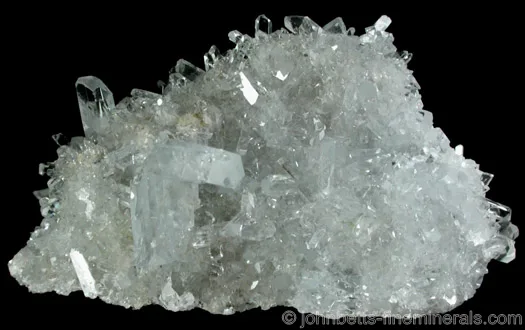 Dense Celestine Crystal Aggregate