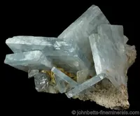 Tabular Blue Barite
