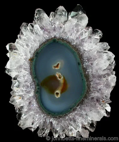 Quartz Stalactite Slice