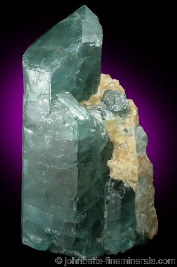 Blue Apatite from Lake Baikal