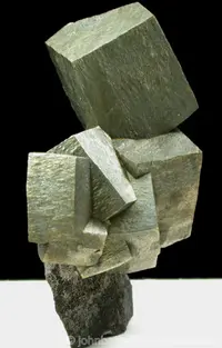 Cubic Pyrite Crystal Grouping