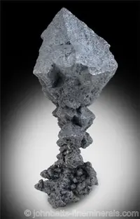 Acanthite Pseudo-octahedron