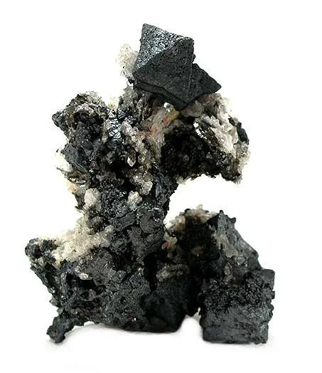 Acanthite Octahedron