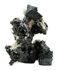 Acanthite Octahedron