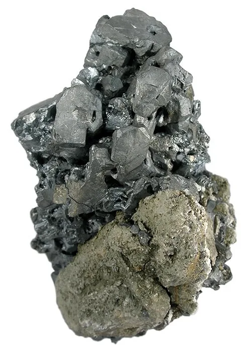 Large Acanthite Cluster on Matrix