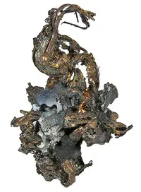 Acanthite with Silver