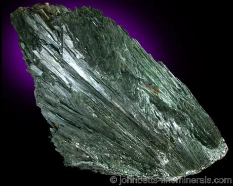 Dark Splintery Actinolite Bundle