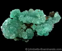 Green Adamite from Lavrion