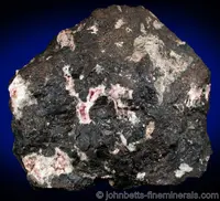 Massive Alabandite with Rhodochrosite