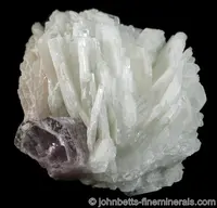 Albite var. Cleavelandite with Lepidolite