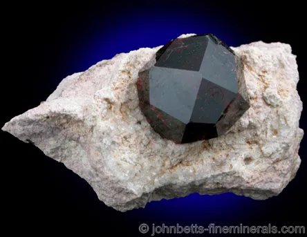 Lustrous Almandine Crystal