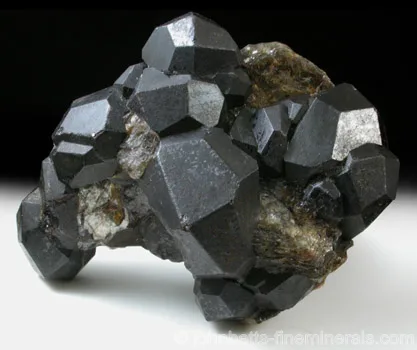 Dark Brown Almandine Crystals