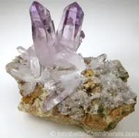 Prismatic Amethyst Crystals