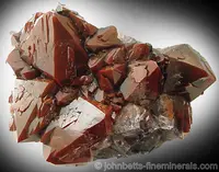 Red Amethyst with Hematite Inclusions