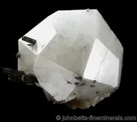 Perfect Analcime Crystal with Aegirine