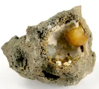 Yellow Analcime from Cyclops