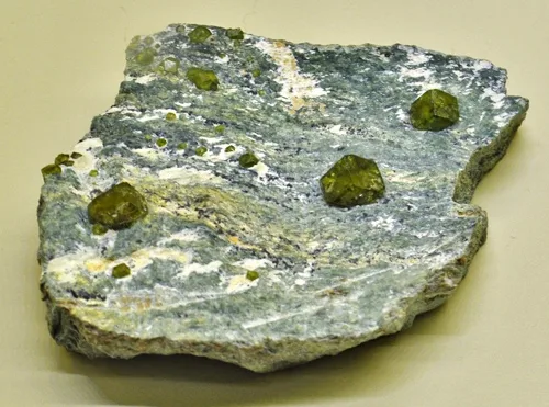 Demantoid in Matrix