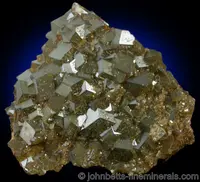Bronze Andradite Crystal Plate