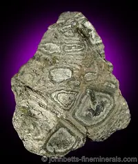 Banded Anglesite with Galena
