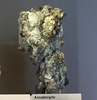 Annabergite Crystal Mass