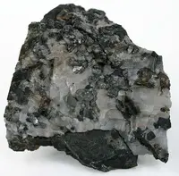 Antimony Crystals in Matrix