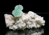 Apophyllite Bowtie on Stilbite
