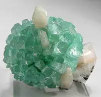 Radiating Green Apophyllite