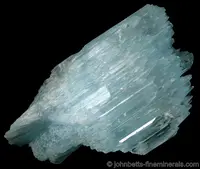 Etched Aquamarine Crystals