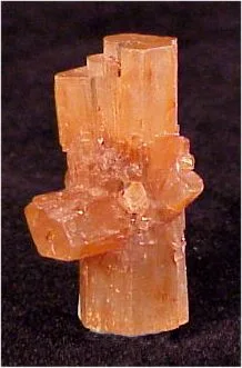 Red Cluster of Aragonite Trillings